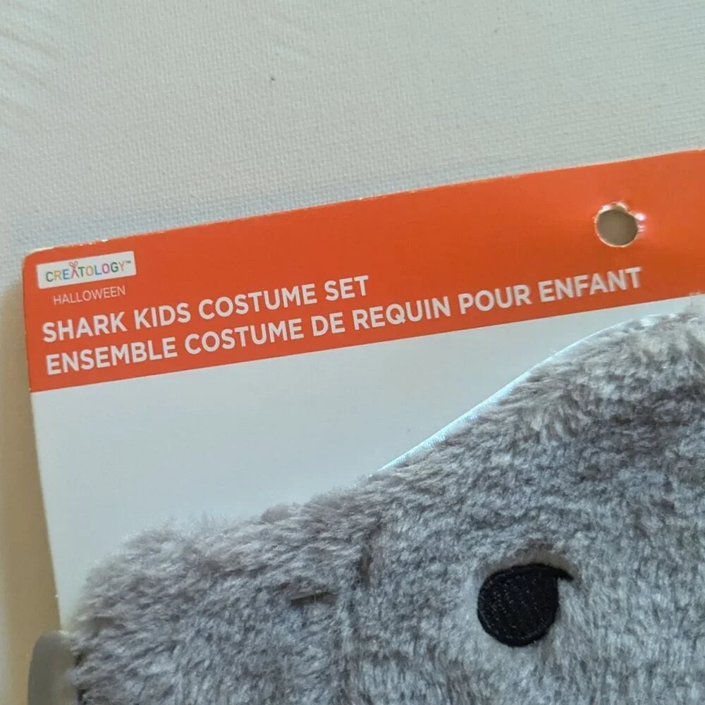 NWT Fun Grey Shark Fin Kids Halloween Costume Headband Michael's Creatology Fish